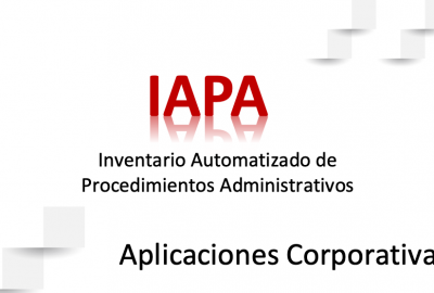 IAPA. Inventario Automatizado de Procedimientos Administrativos