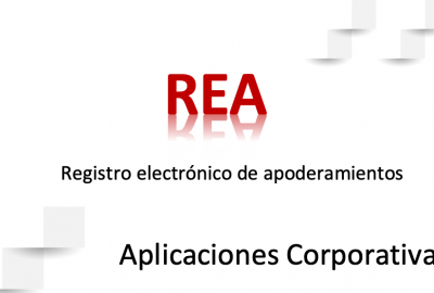 REA. Registro Electrónico de Apoderamientos