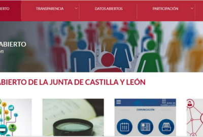 El Portal de Gobierno Abierto de la Junta de Castilla y León.